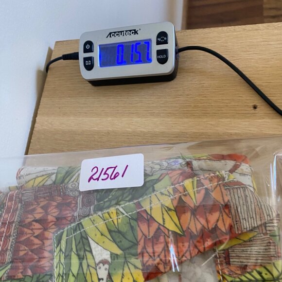 Chicos Jacket Womens 2 US Large Green Orange Tropical Hidden Monkey Twill Button - Picture 9 of 9